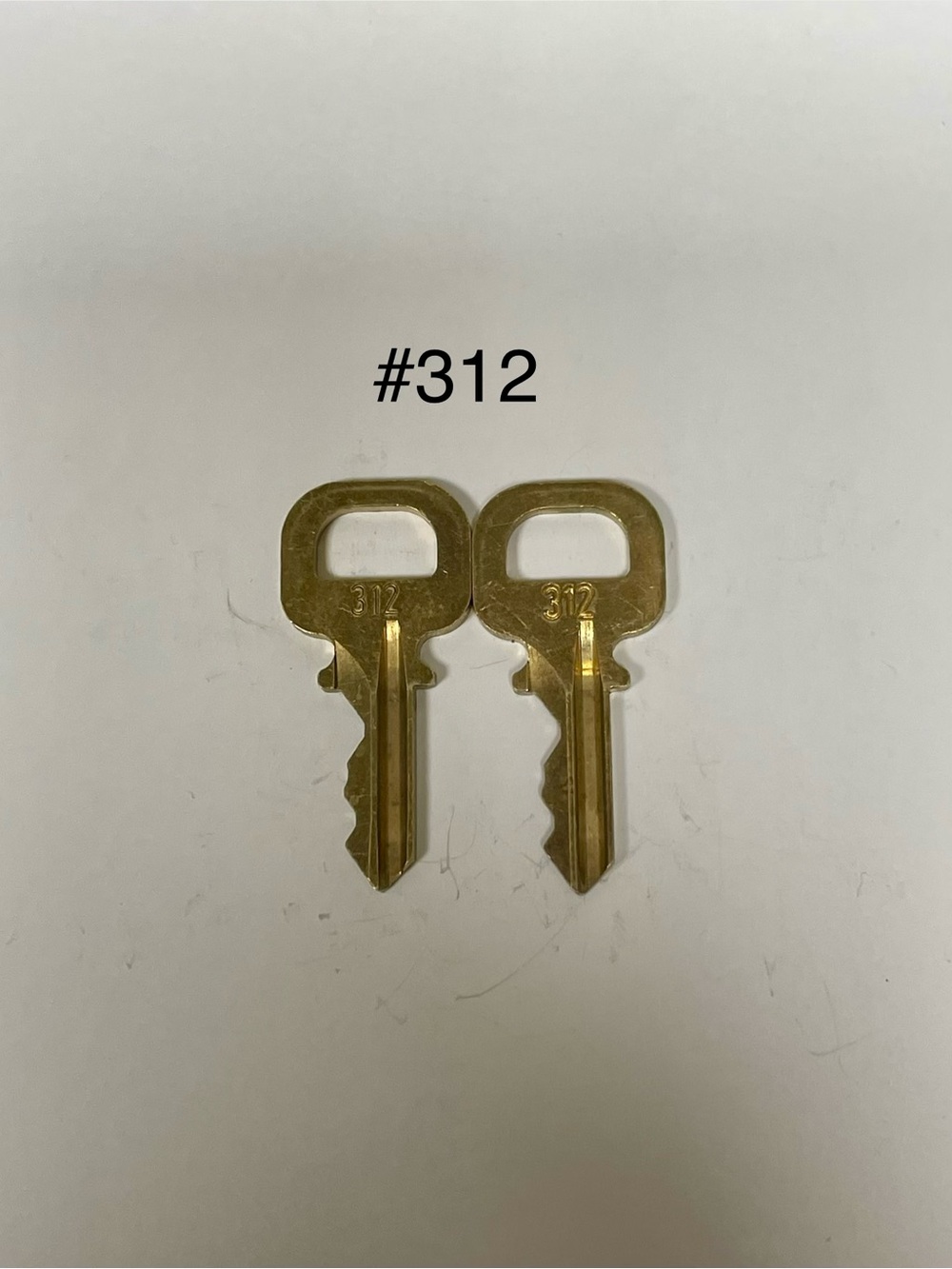Louis Vuitton Gold Keys (#312)